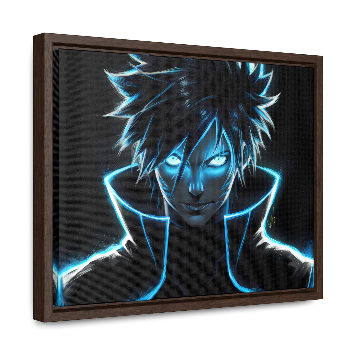 Eclipse of the Electric Soul - Gallery Canvas Wraps, Horizontal Frame