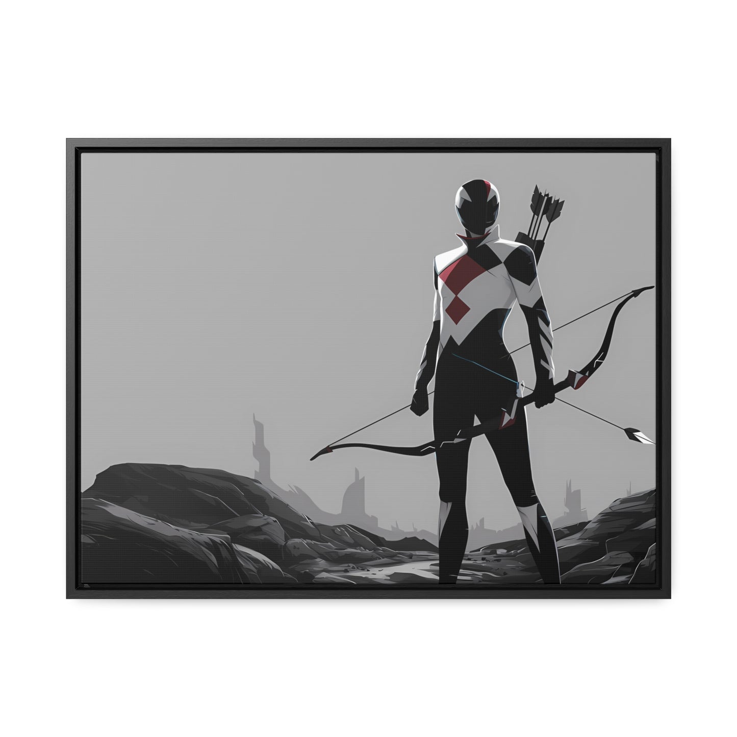 Silent Marksman - Gallery Canvas Wraps, Horizontal Frame