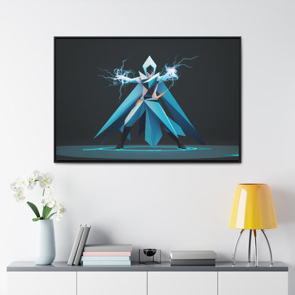 Stormbound Sentinel - Gallery Canvas Wraps, Horizontal Frame