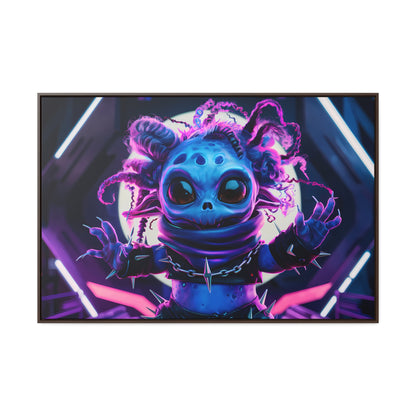 Alien Punk Starlet - Gallery Canvas Wraps, Horizontal Frame