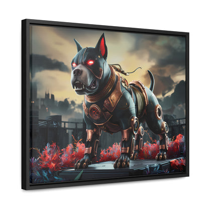 Cyberhound Sentinel - Gallery Canvas Wraps, Horizontal Frame