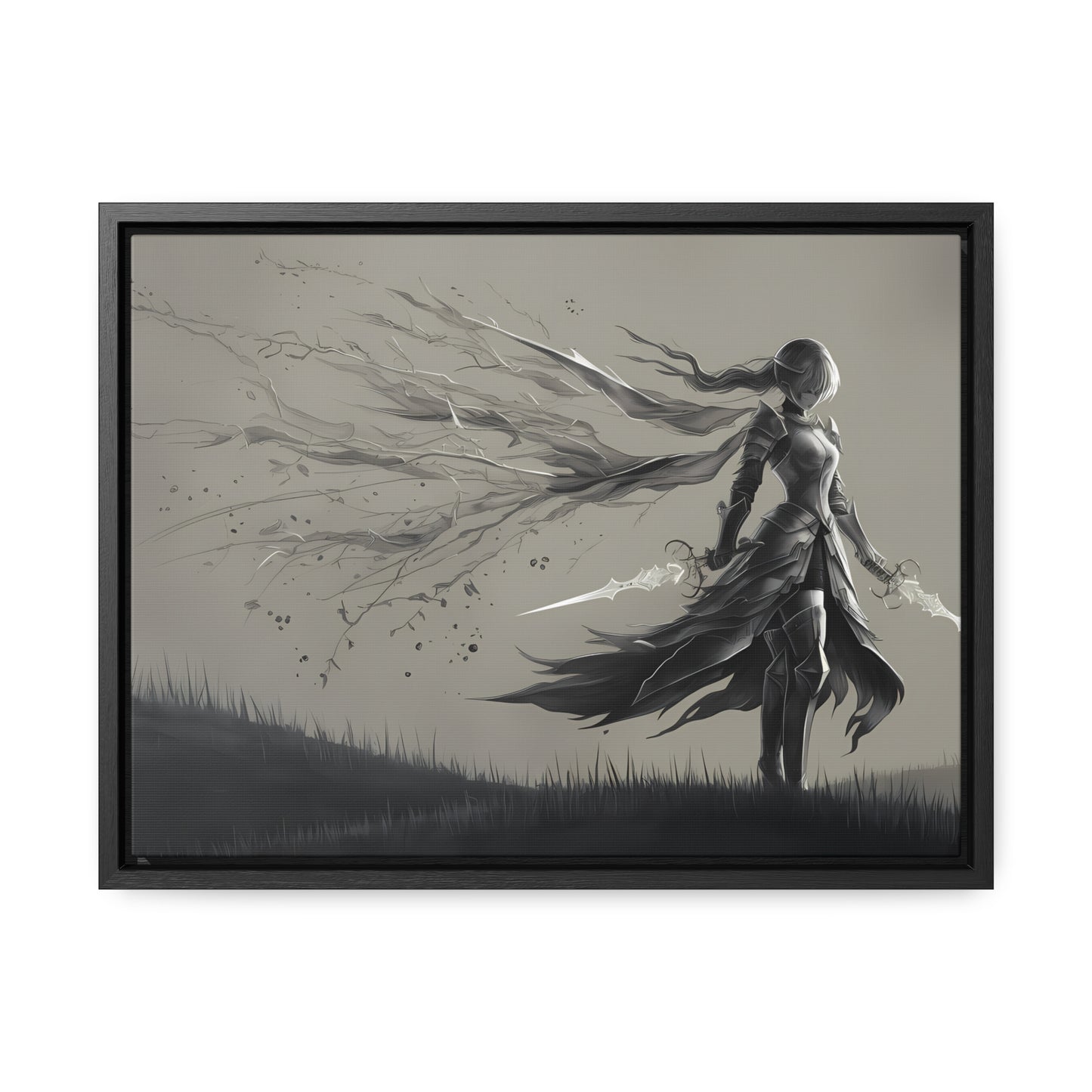 Blade of the Abyss - Gallery Canvas Wraps, Horizontal Frame