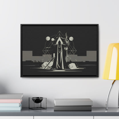 The Arcane Guardian of the Shadows - Gallery Canvas Wraps, Horizontal Frame