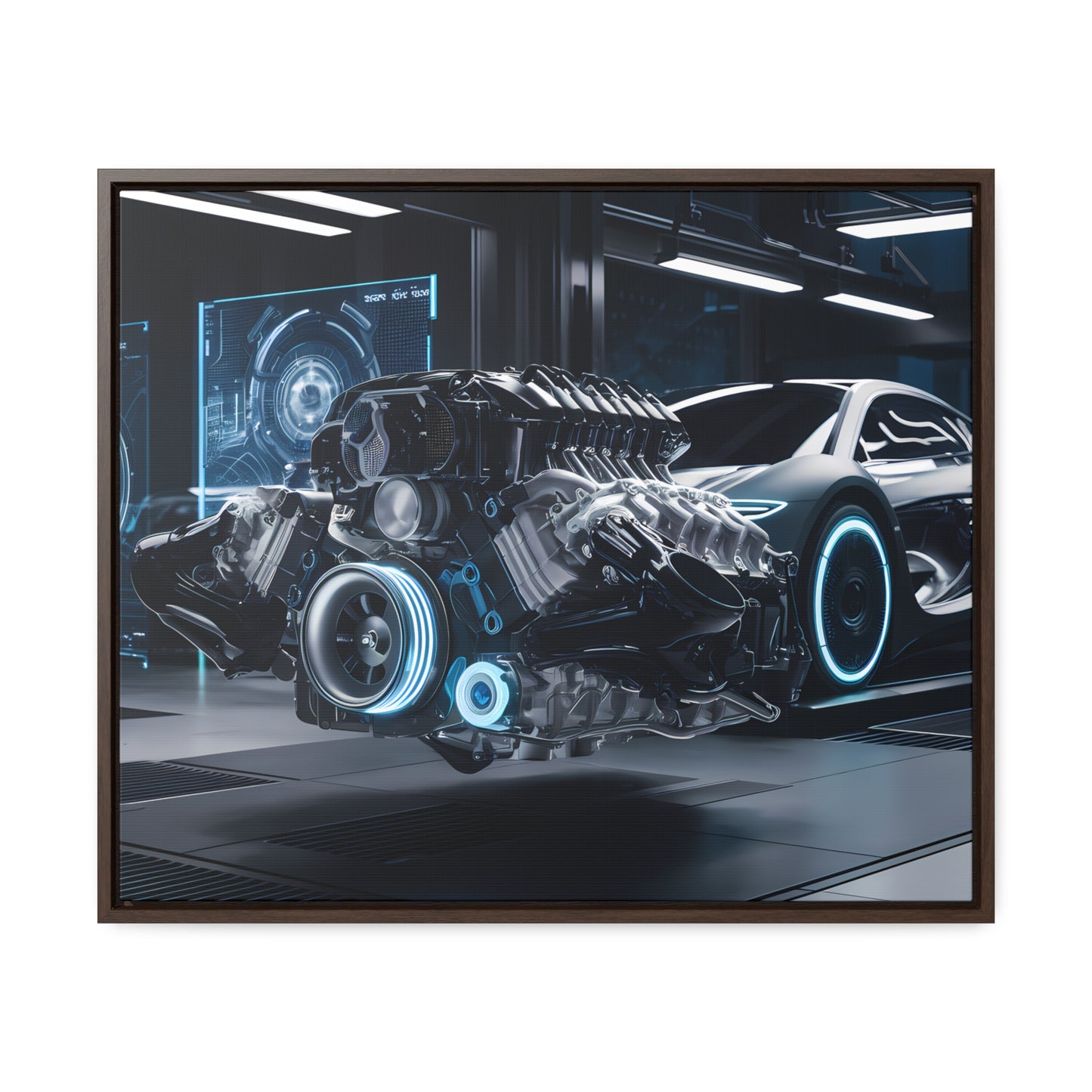 The Future of Automotive Engineering - Gallery Canvas Wraps, Horizontal Frame