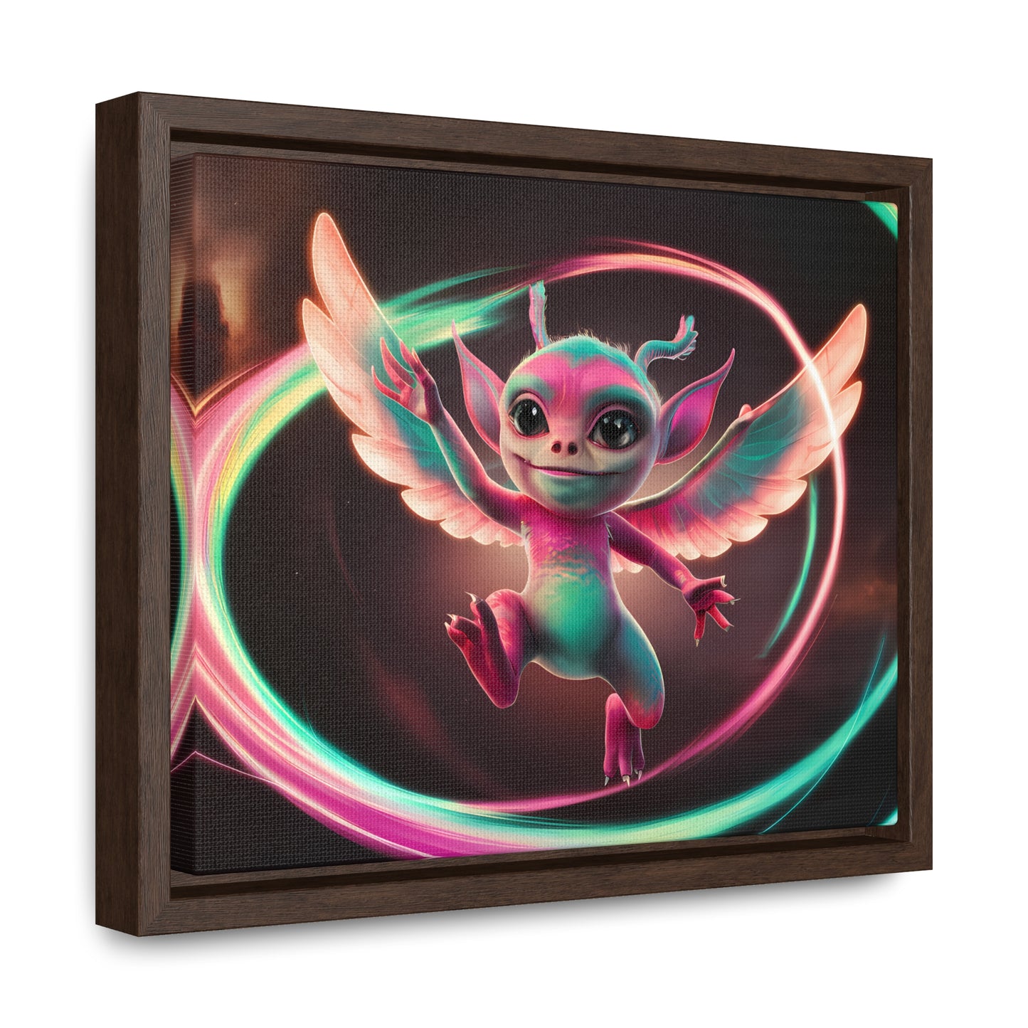 Wings of Radiant Joy - Gallery Canvas Wraps, Horizontal Frame