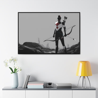 Silent Marksman - Gallery Canvas Wraps, Horizontal Frame