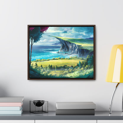 Edge of the Horizon - Gallery Canvas Wraps, Horizontal Frame