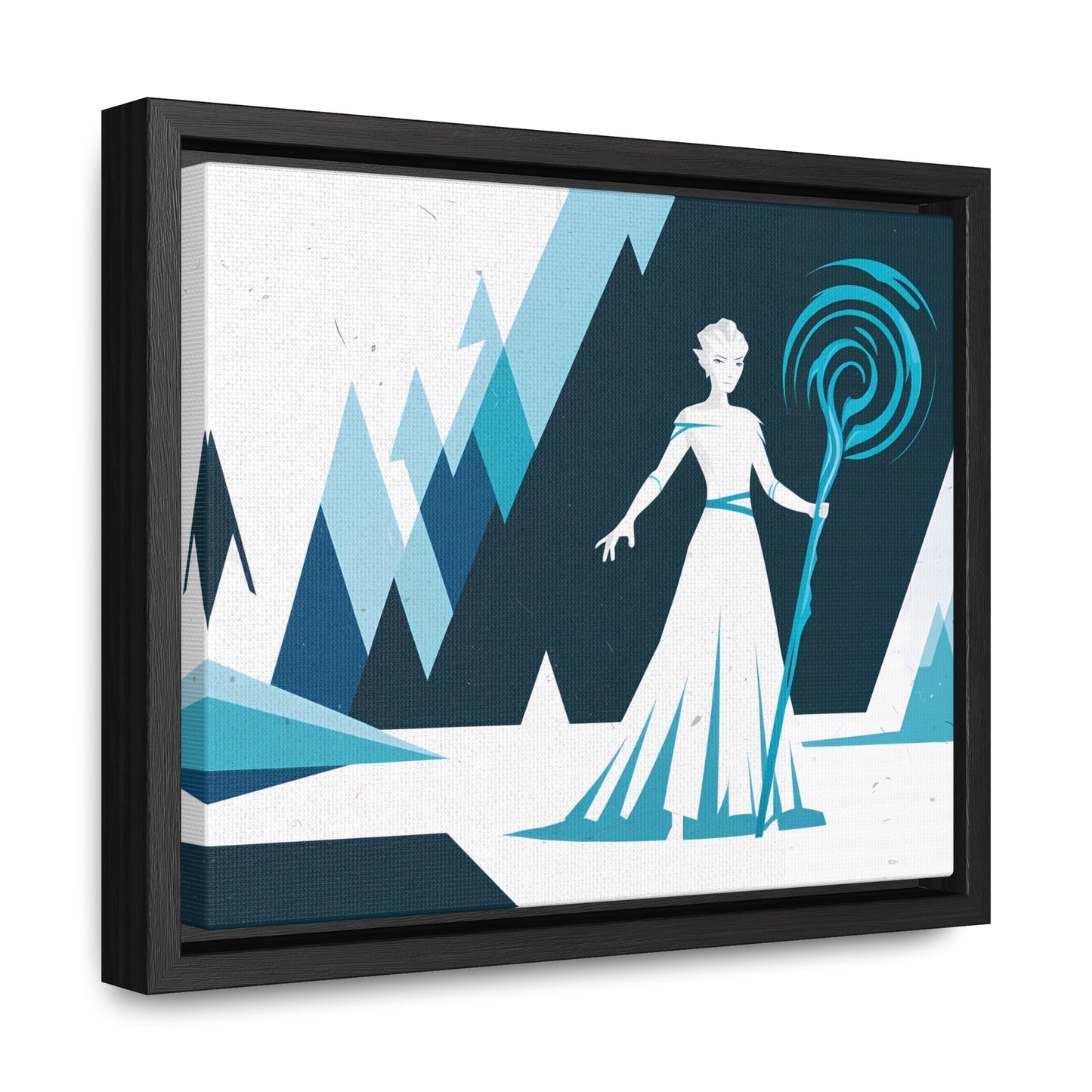 Winter's Embrace - Gallery Canvas Wraps, Horizontal Frame