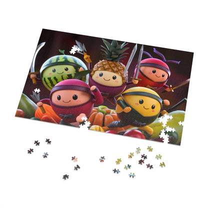 Fruity Ninja Squad - Jigsaw Puzzle (30, 110, 252, 500,1000-Piece)