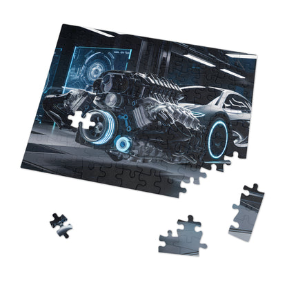 Futuristic Engine Technology - Jigsaw Puzzle (30, 110, 252, 500,1000-Piece)