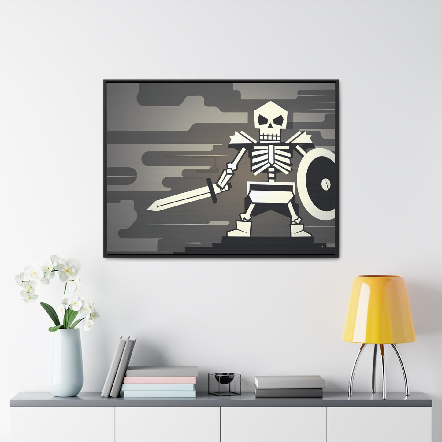 The Undead Sentinel - Gallery Canvas Wraps, Horizontal Frame