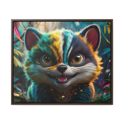 Jungle Mischief - Gallery Canvas Wraps, Horizontal Frame