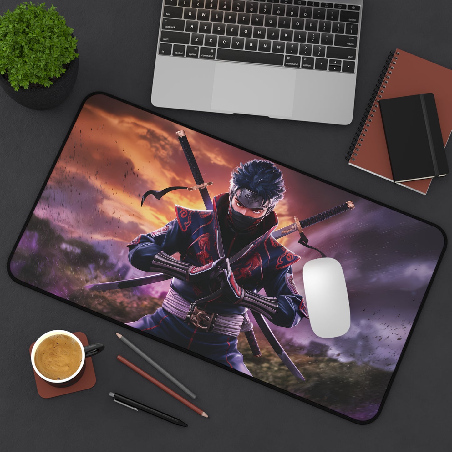 Ninja Anime Style - Desk Mat