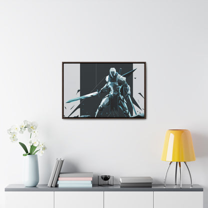 Blade of the Shattered Realm - Gallery Canvas Wraps, Horizontal Frame