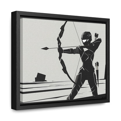 Silent Hunter - Gallery Canvas Wraps, Horizontal Frame