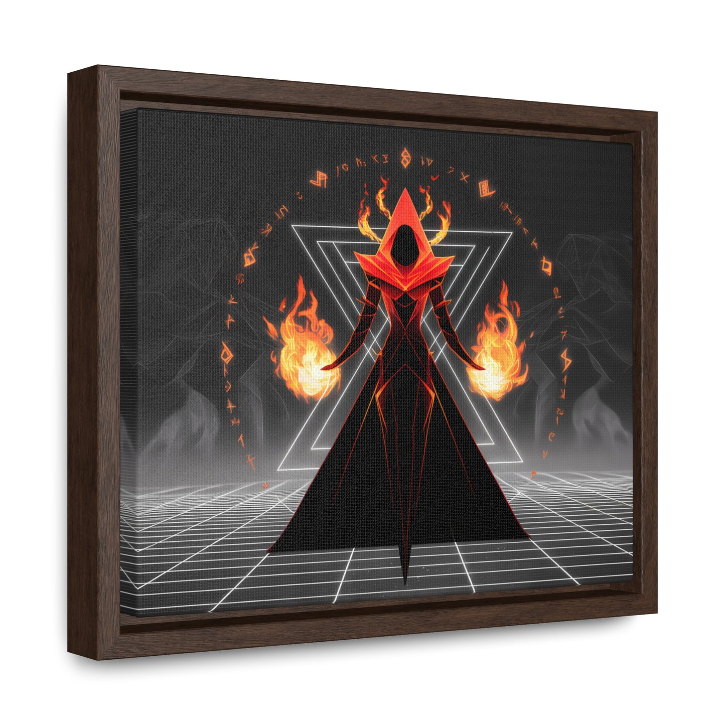 Eternal Pyromancer - Gallery Canvas Wraps, Horizontal Frame