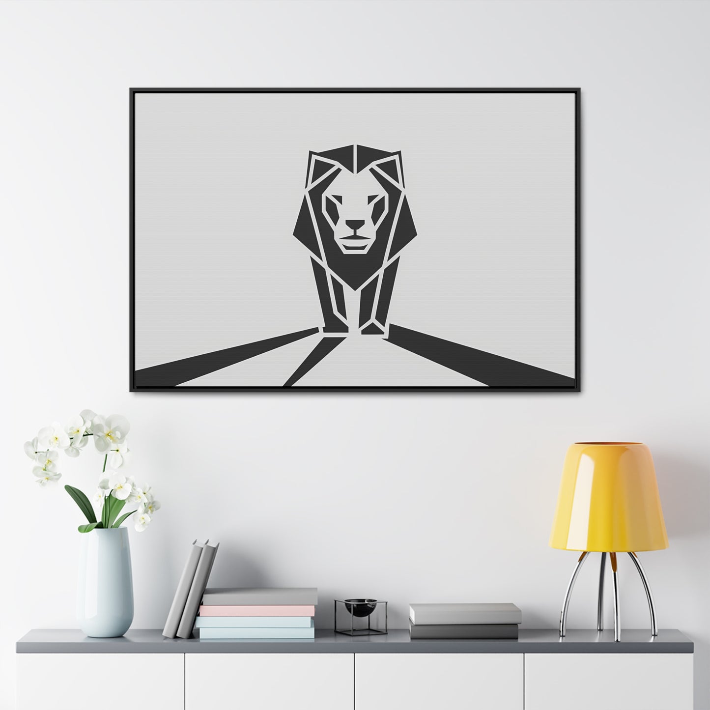 Guardian of the Pride - Gallery Canvas Wraps, Horizontal Frame