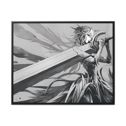 Eclipse of the Blade - Gallery Canvas Wraps, Horizontal Frame