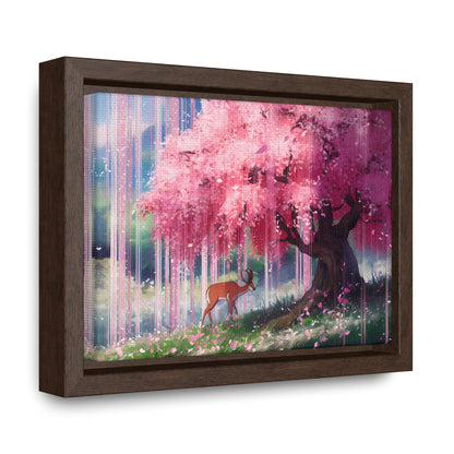 Beneath the Blossoming Canopy - Gallery Canvas Wraps, Horizontal Frame