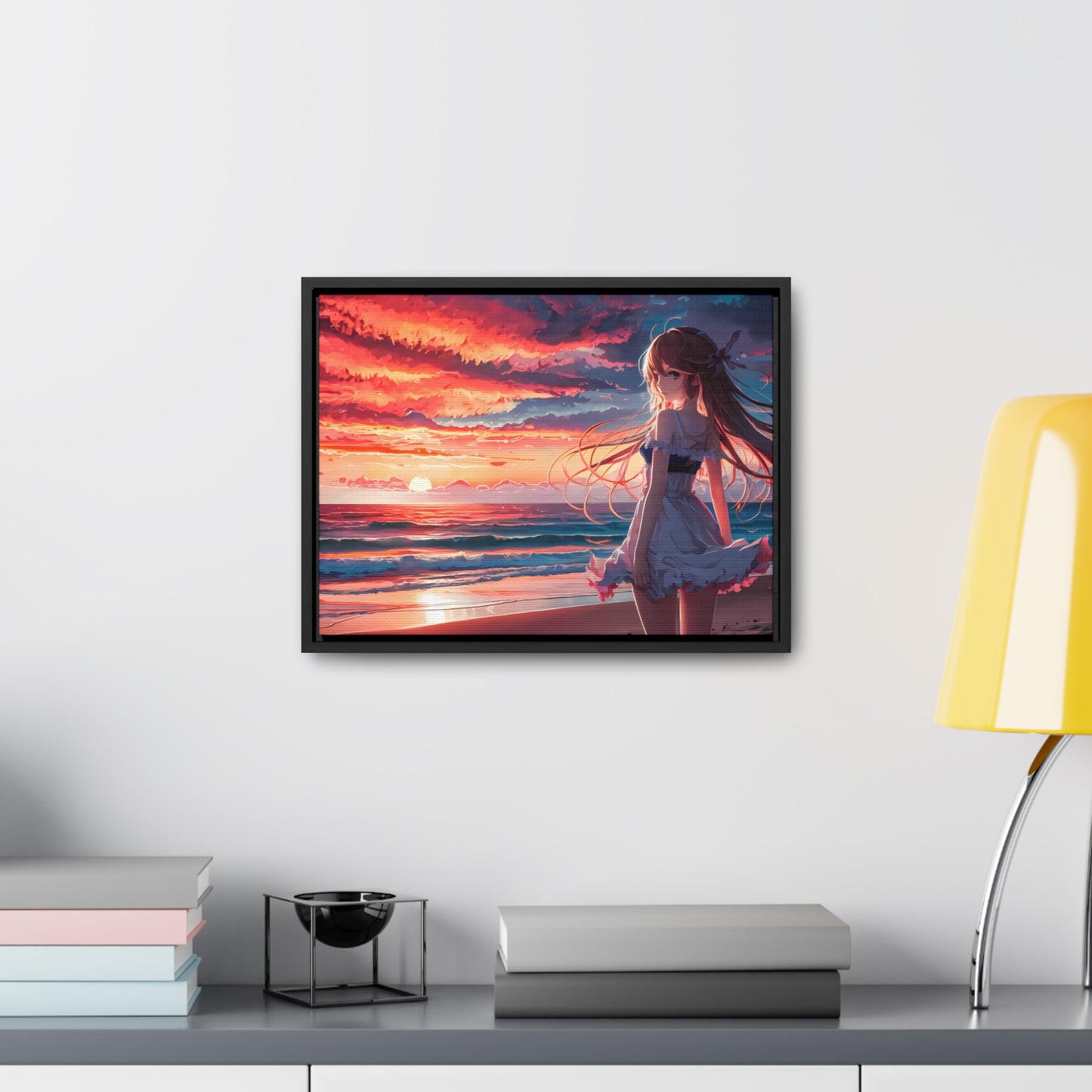 Sunset Reverie - Gallery Canvas Wraps, Horizontal Frame