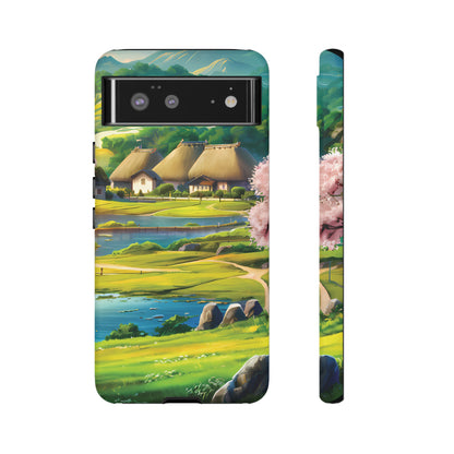 Idyllic Anime Village - Smartphone Tough Cases