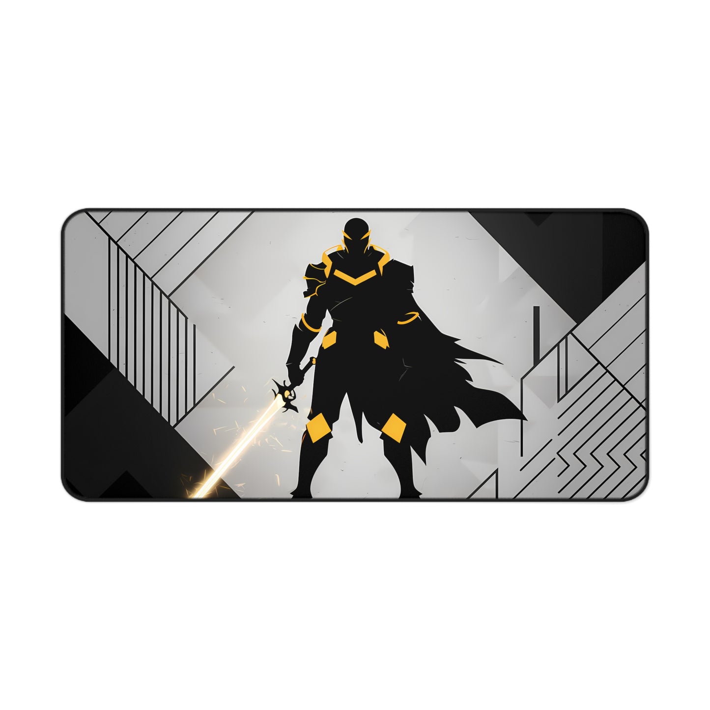 The Radiant Sentinel - Desk Mat