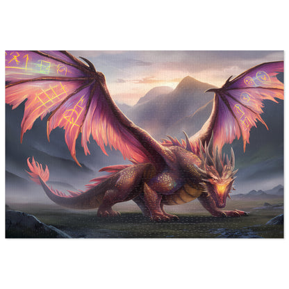 Eclipse of the Arcane Wyrm - Jigsaw Puzzle (30, 110, 252, 500,1000-Piece)