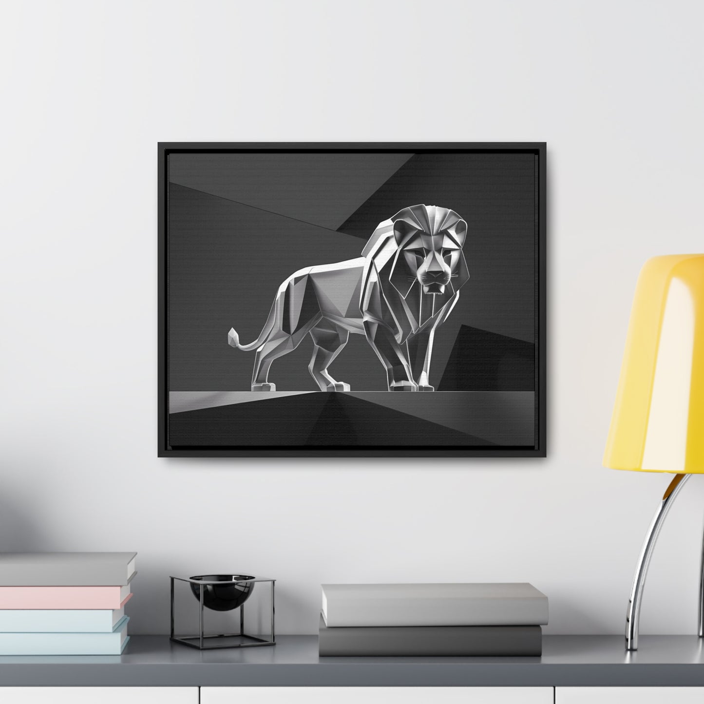 Majestic Steel Sentinel - Gallery Canvas Wraps, Horizontal Frame