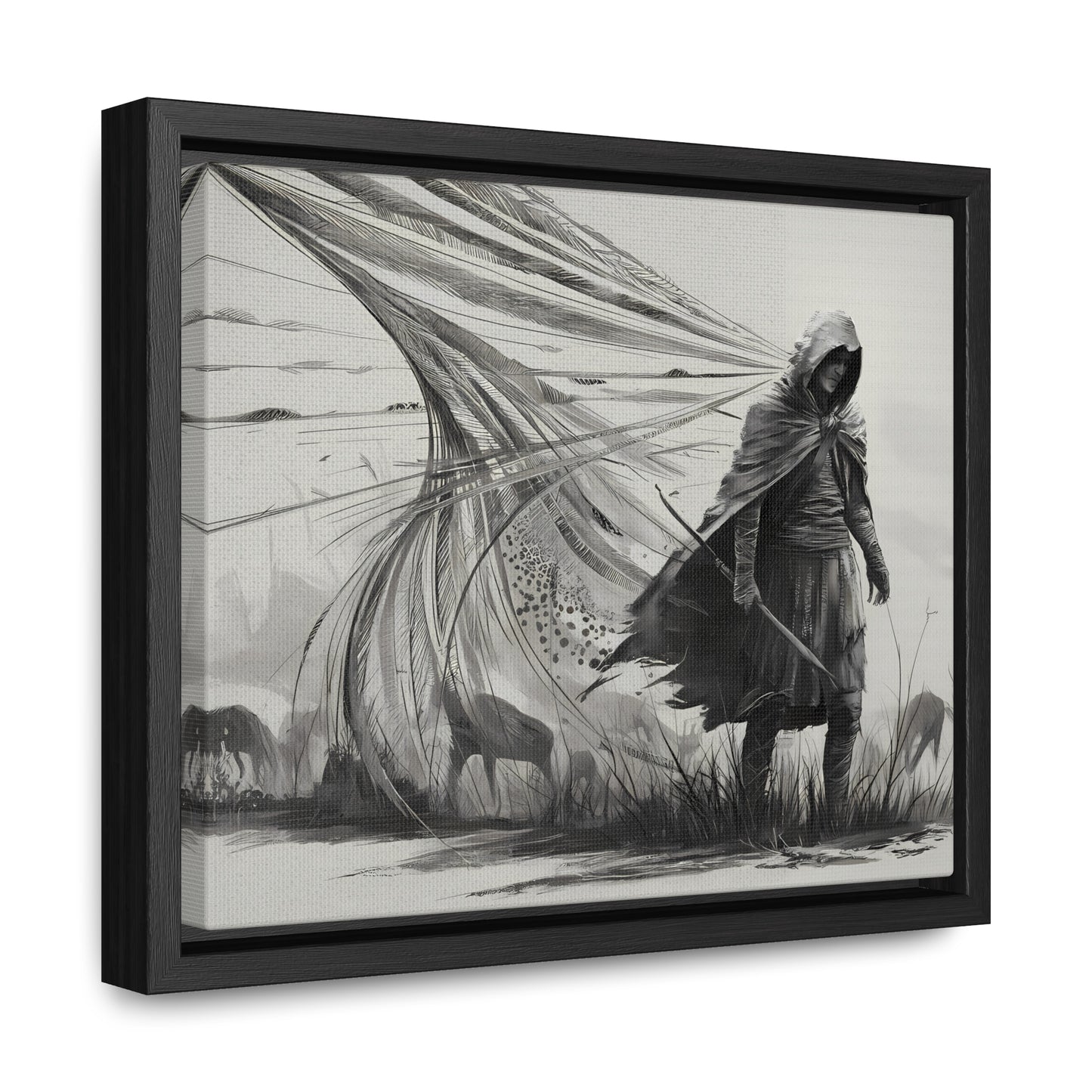 Whispers of the Windwalker - Gallery Canvas Wraps, Horizontal Frame