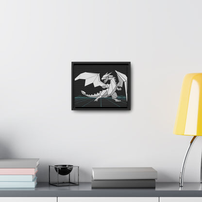 Cyber Dragon Unleashed - Gallery Canvas Wraps, Horizontal Frame