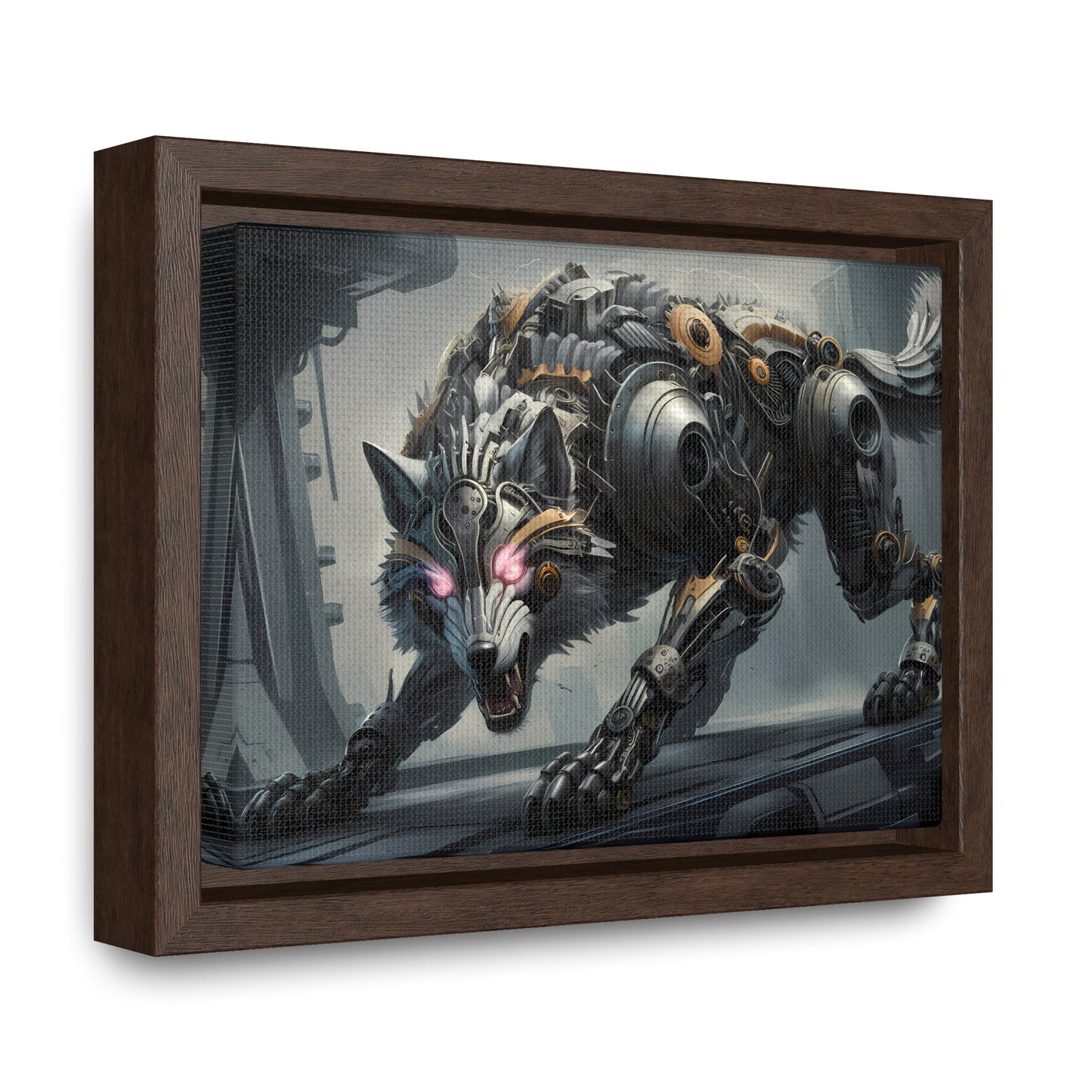 Cybernetic Alpha - Gallery Canvas Wraps, Horizontal Frame