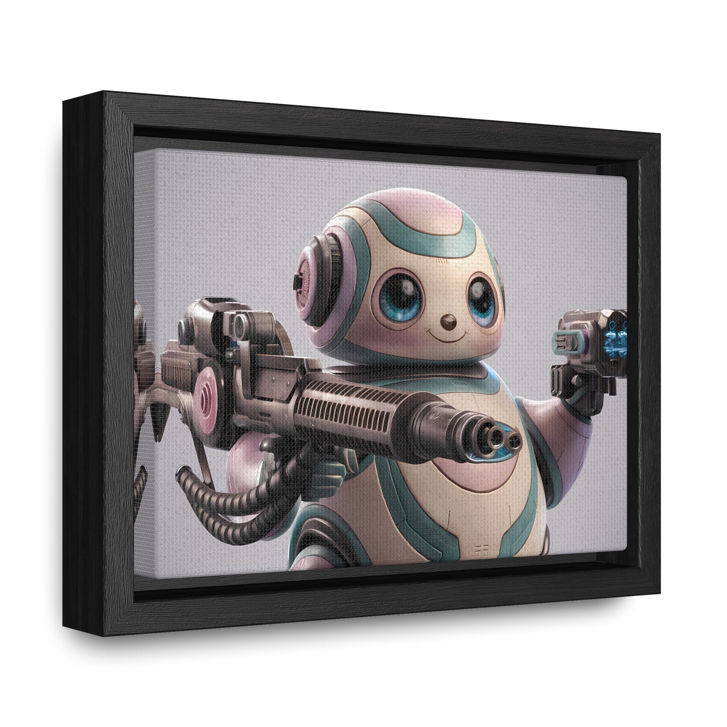 "Adorable Defender" - Gallery Canvas Wraps, Horizontal Frame