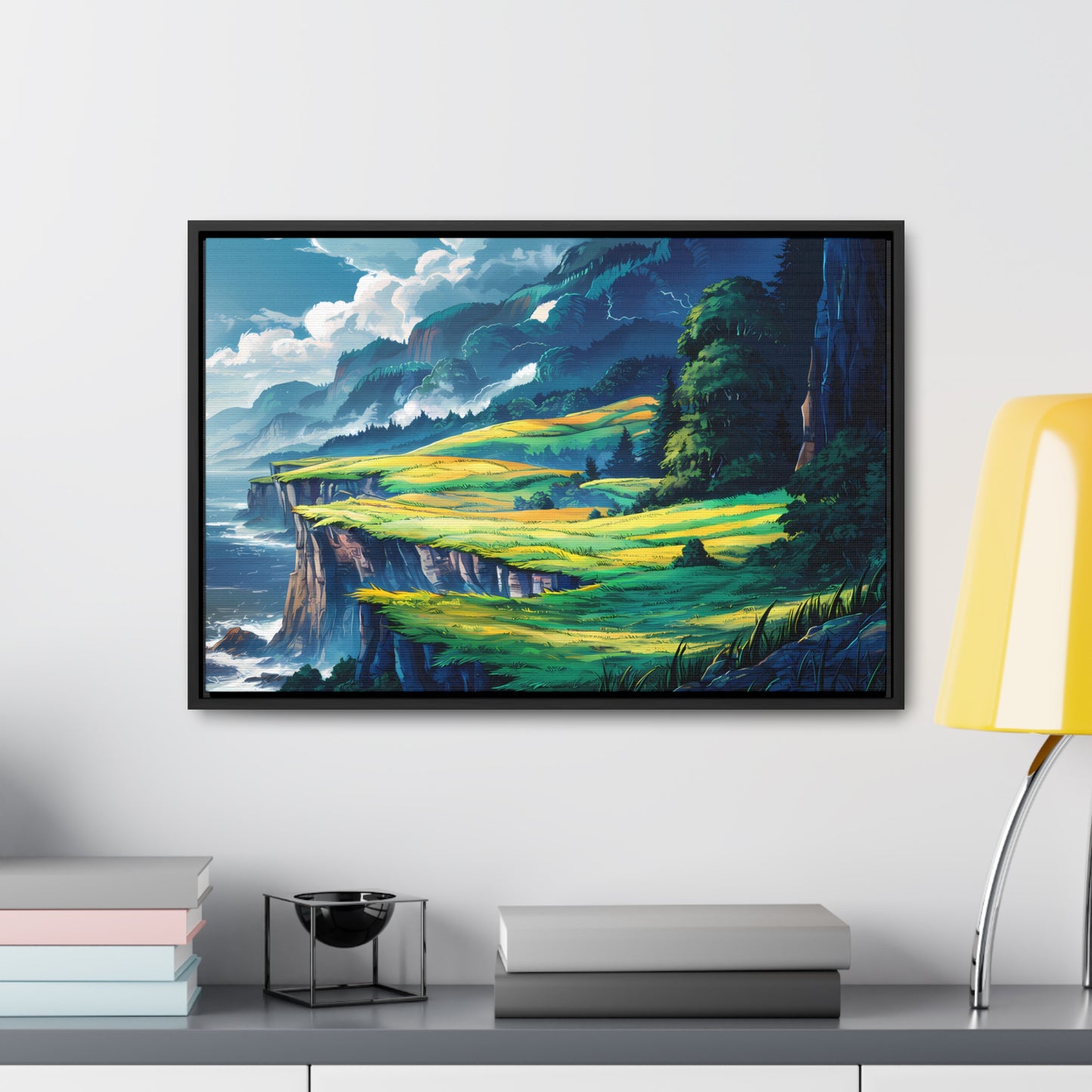 Edge of the Wild Coast - Gallery Canvas Wraps, Horizontal Frame