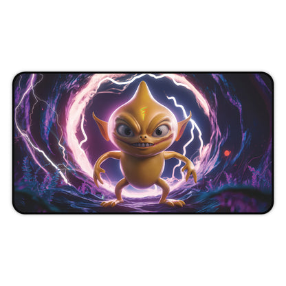 Cute Lightning Alien - Desk Mat