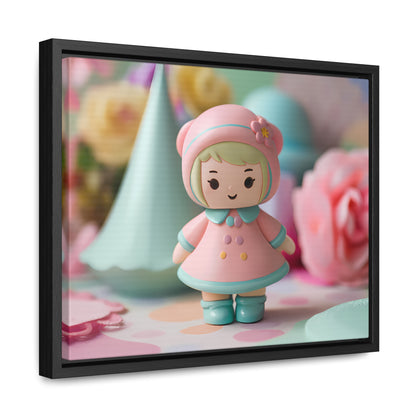 Sweet Pastel Dreamland - Gallery Canvas Wraps, Horizontal Frame