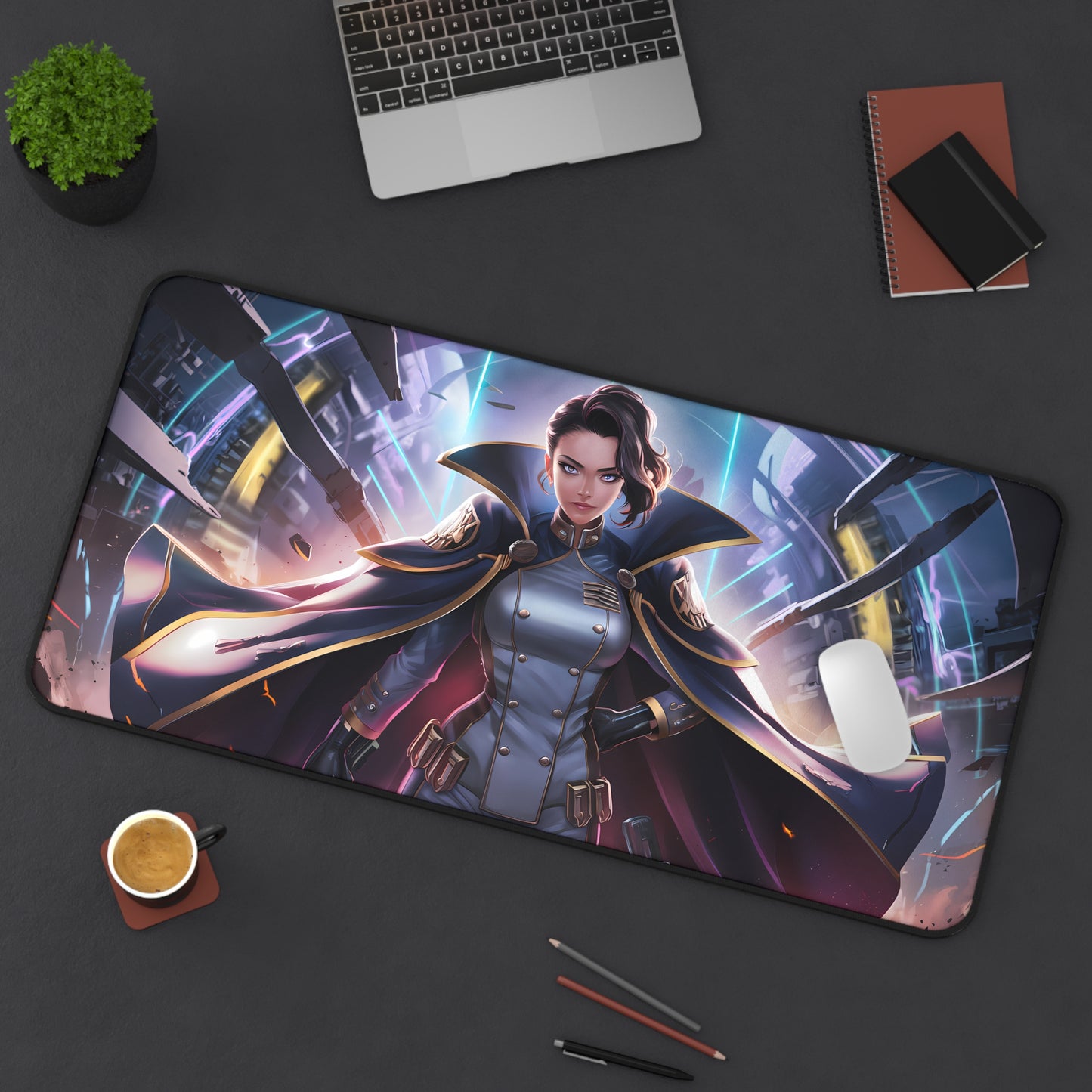 Commander of the Shattered Skies - Desk Mat