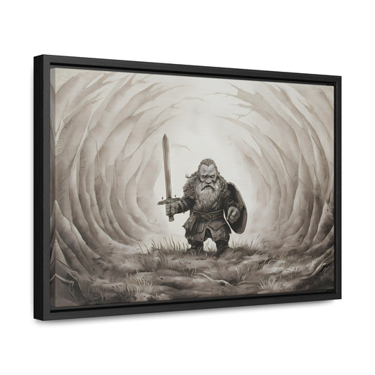 Defender of the Hollowed Path - Gallery Canvas Wraps, Horizontal Frame