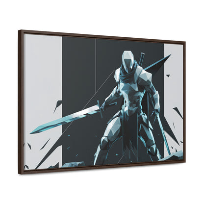 Blade of the Shattered Realm - Gallery Canvas Wraps, Horizontal Frame