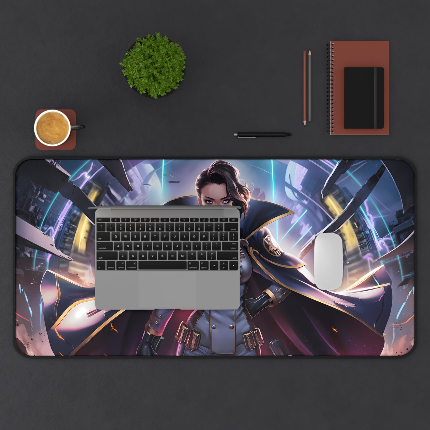 Commander of the Shattered Skies - Desk Mat