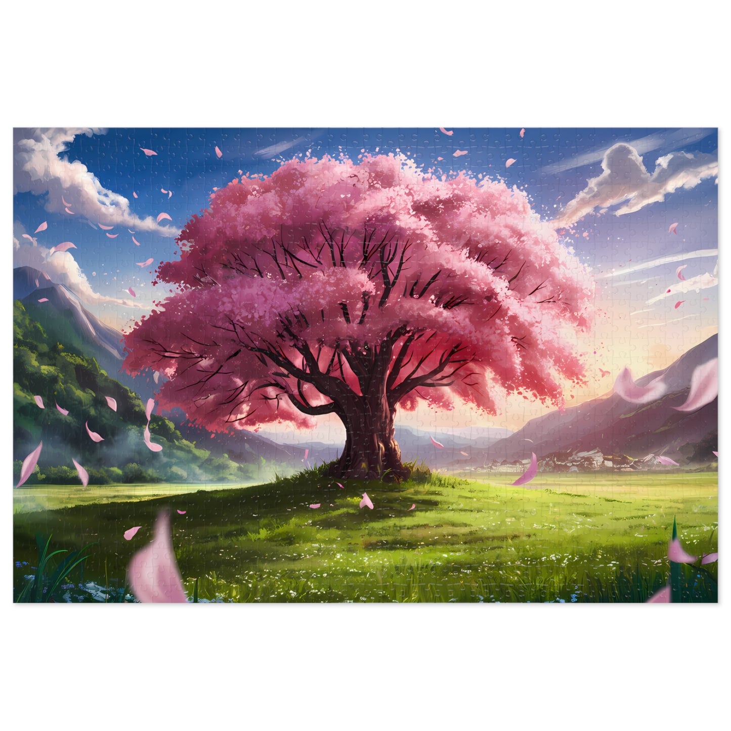 Whispers of the Blossom Tree - Jigsaw Puzzle (30, 110, 252, 500,1000-Piece)