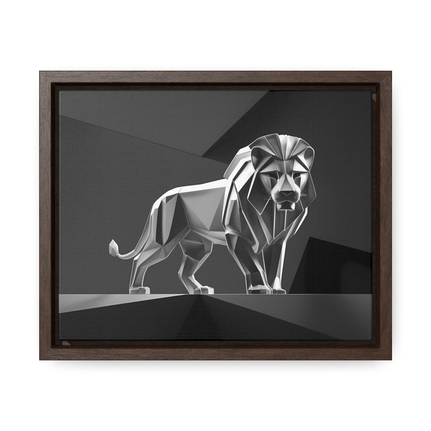 Majestic Steel Sentinel - Gallery Canvas Wraps, Horizontal Frame