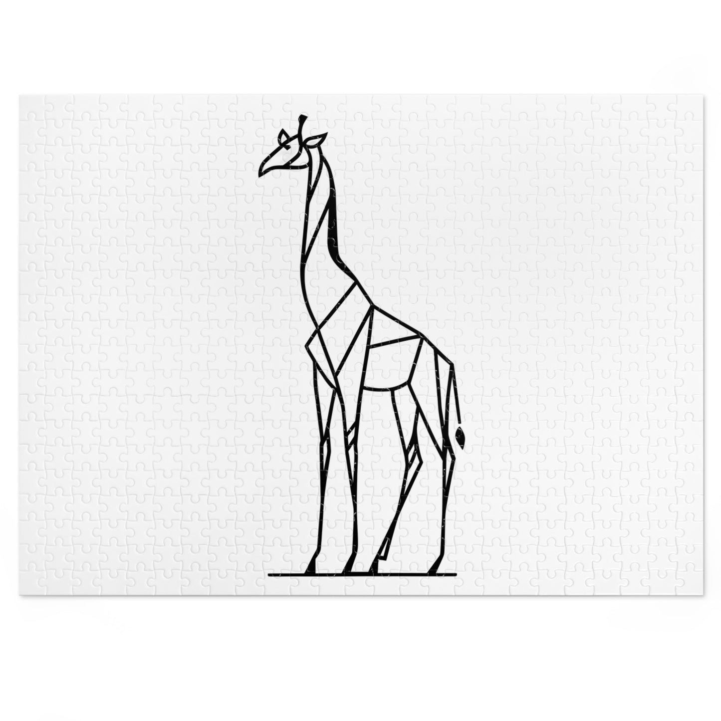 Geometric Giraffe - Jigsaw Puzzle (30, 110, 252, 500,1000-Piece)