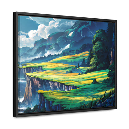 Edge of the Wild Coast - Gallery Canvas Wraps, Horizontal Frame