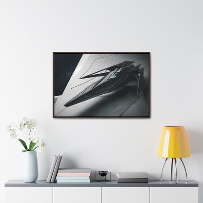 Starlance Stealth Interceptor - Gallery Canvas Wraps, Horizontal Frame