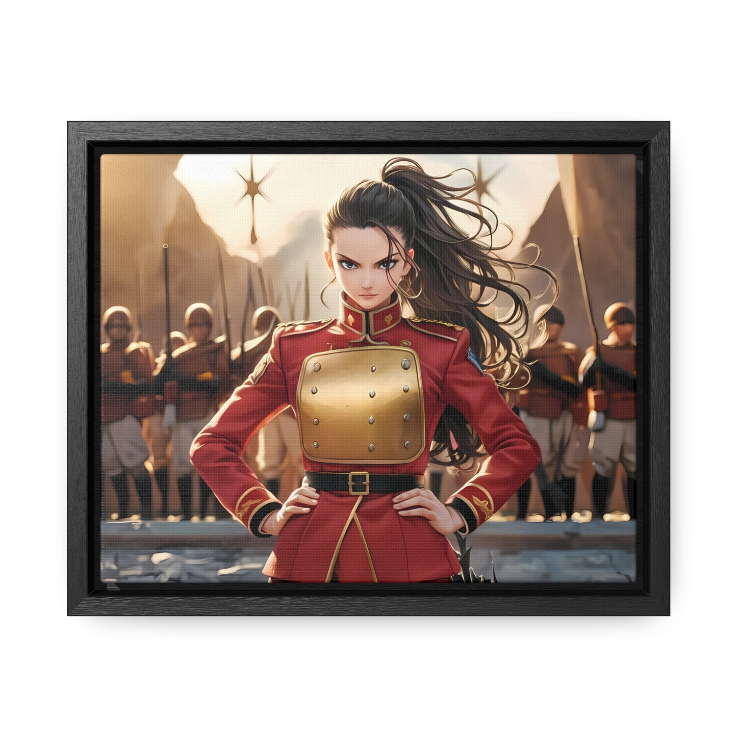 Commander of the Crimson Legion - Gallery Canvas Wraps, Horizontal Frame