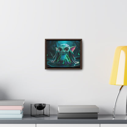 Guardian of the Enchanted Lagoon - Gallery Canvas Wraps, Horizontal Frame