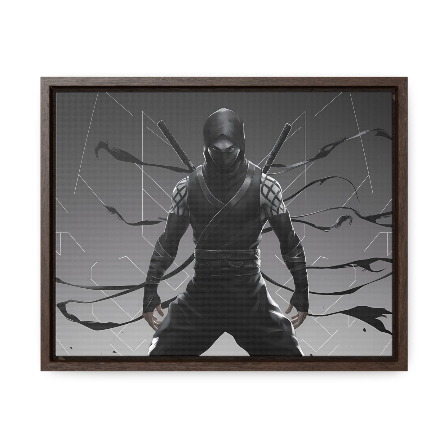 Shadowblade Sentinel - Gallery Canvas Wraps, Horizontal Frame