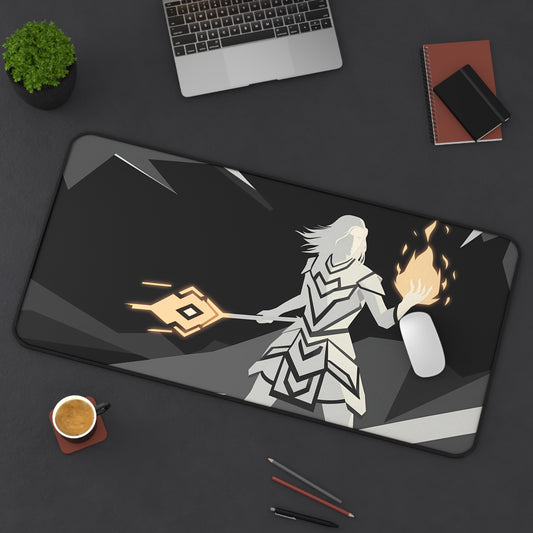 Master of the Luminous Flame - Desk Mat