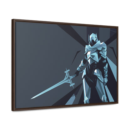 Knight of the Shattered Realm - Gallery Canvas Wraps, Horizontal Frame