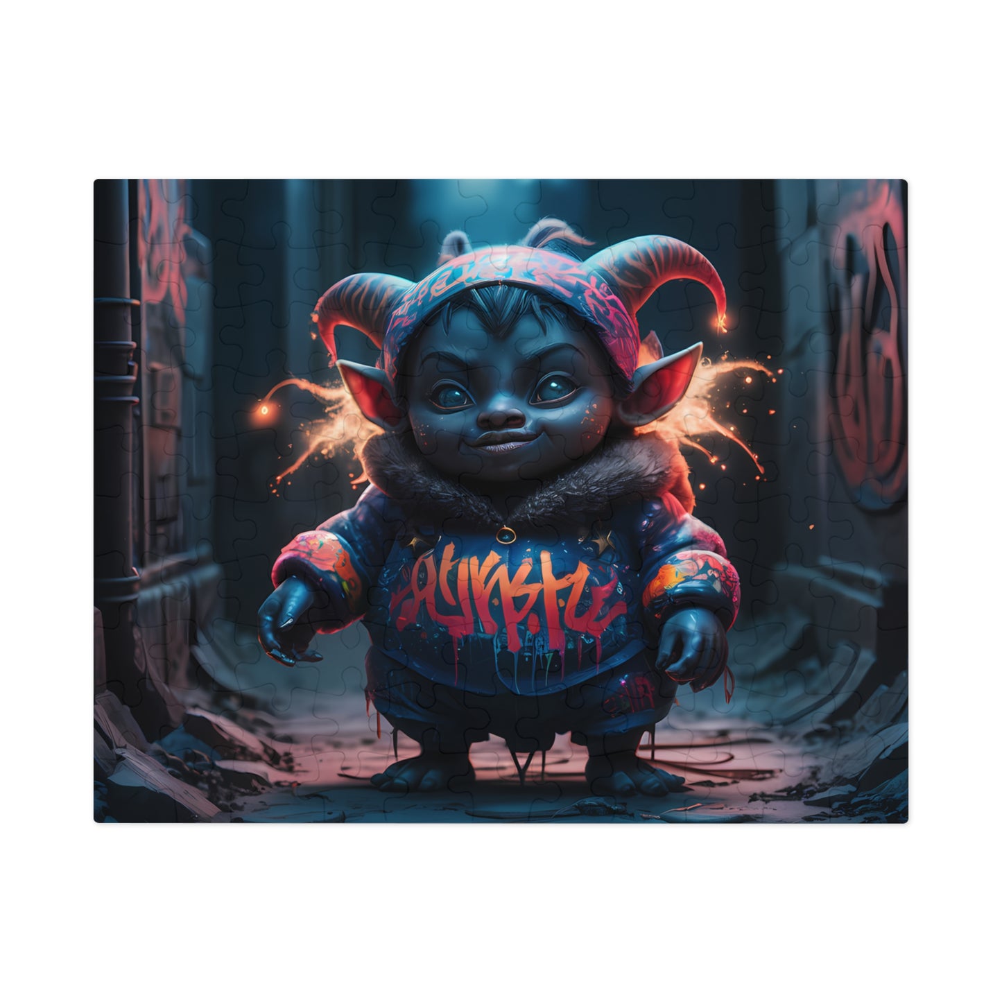 Urban Imp: The Streetwise Trickster - Jigsaw Puzzle (30, 110, 252, 500,1000-Piece)